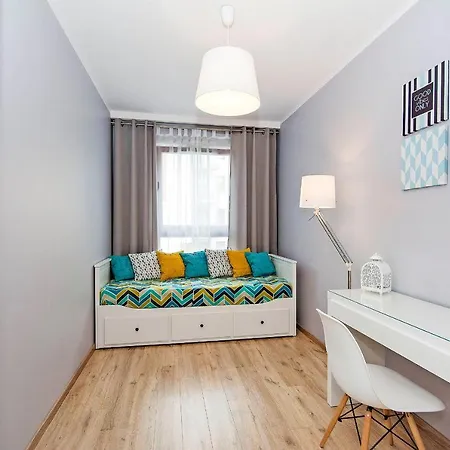 Stylish Apartment Oldtown Riverview Balcony Gdansk Exterior photo
