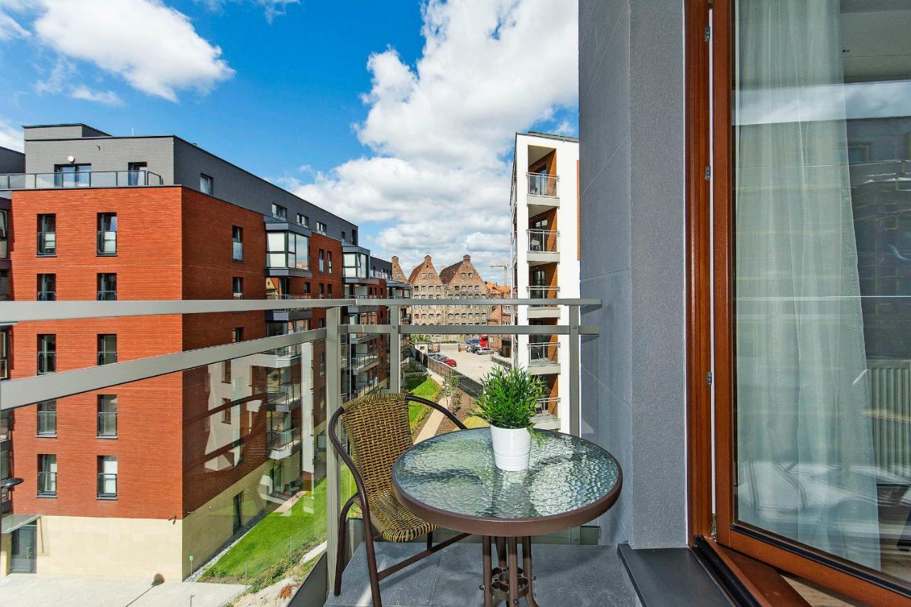 Apartment Stylish Oldtown Riverview Balcony Danzig